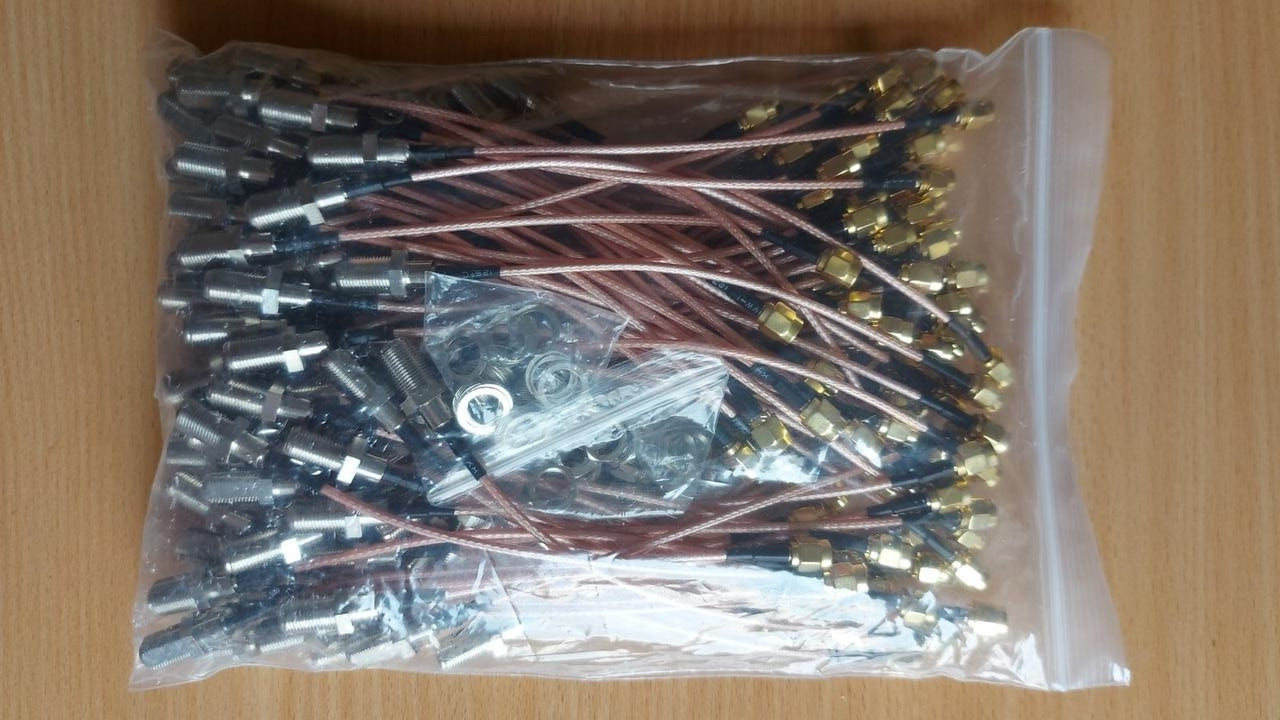 Пігтейли SMA — 100 шт.