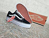 40 р Чорно-білі кеди Ванси на високій підошві Vans Old Skool Platform, фото 9
