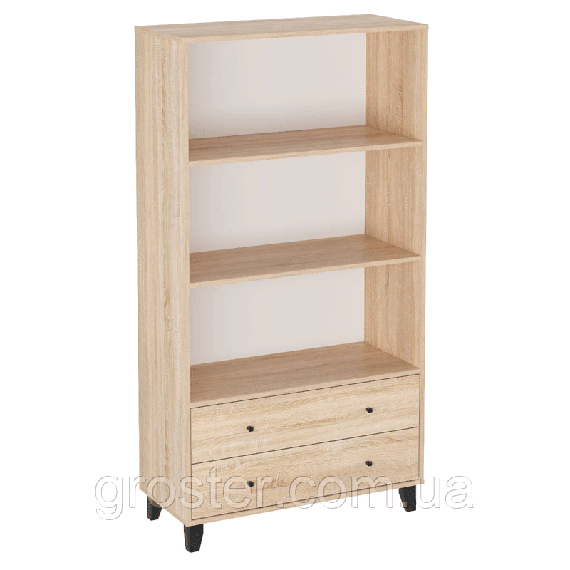 Книжкова шафа КШ-26 у ретростилі, фото 1