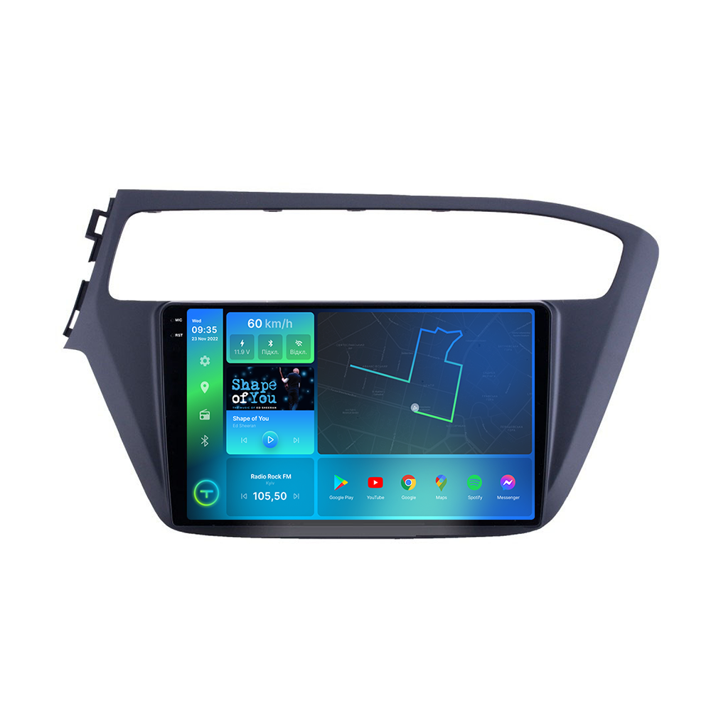 Штатна магнітола Torssen 2K Hyundai I20 15-19 F9232 4G Carplay DSP