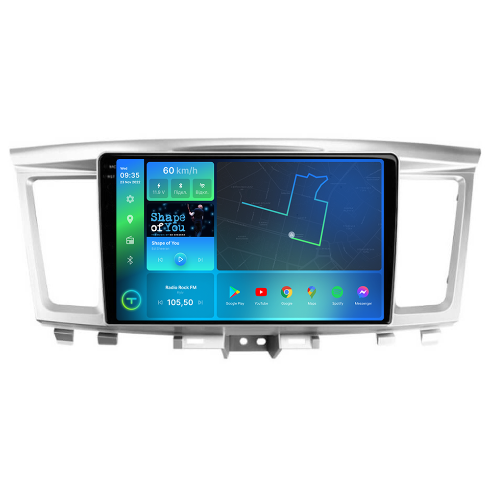 Штатна магнітола Torssen 2K Infinity QX60 F9232 4G Carplay DSP