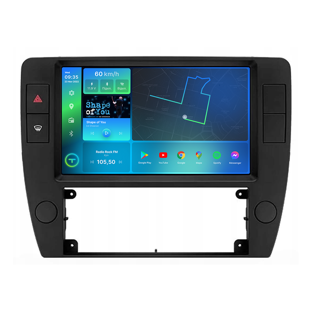 Штатна магнітола 2K Torssen VW Passat B5 F96128 4G Carplay DSP