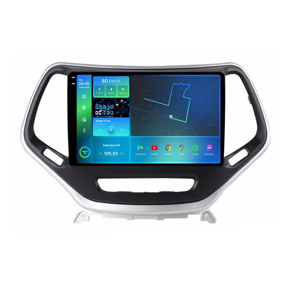 Штатна магнітола Torssen 2K Jeep Cherokee 2013+ F106128 4G Carplay DSP