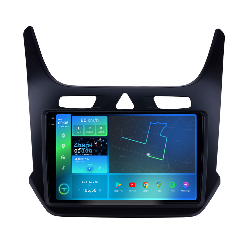 Штатна магнітола Torssen 2K Chevrolet Cobalt/Ravon R4 F96128 4G Carplay DSP