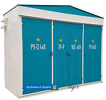 КТП з повітряним вводом 1000/6/0,4-У1 Комплектна трансформаторна підстанція для міських мереж