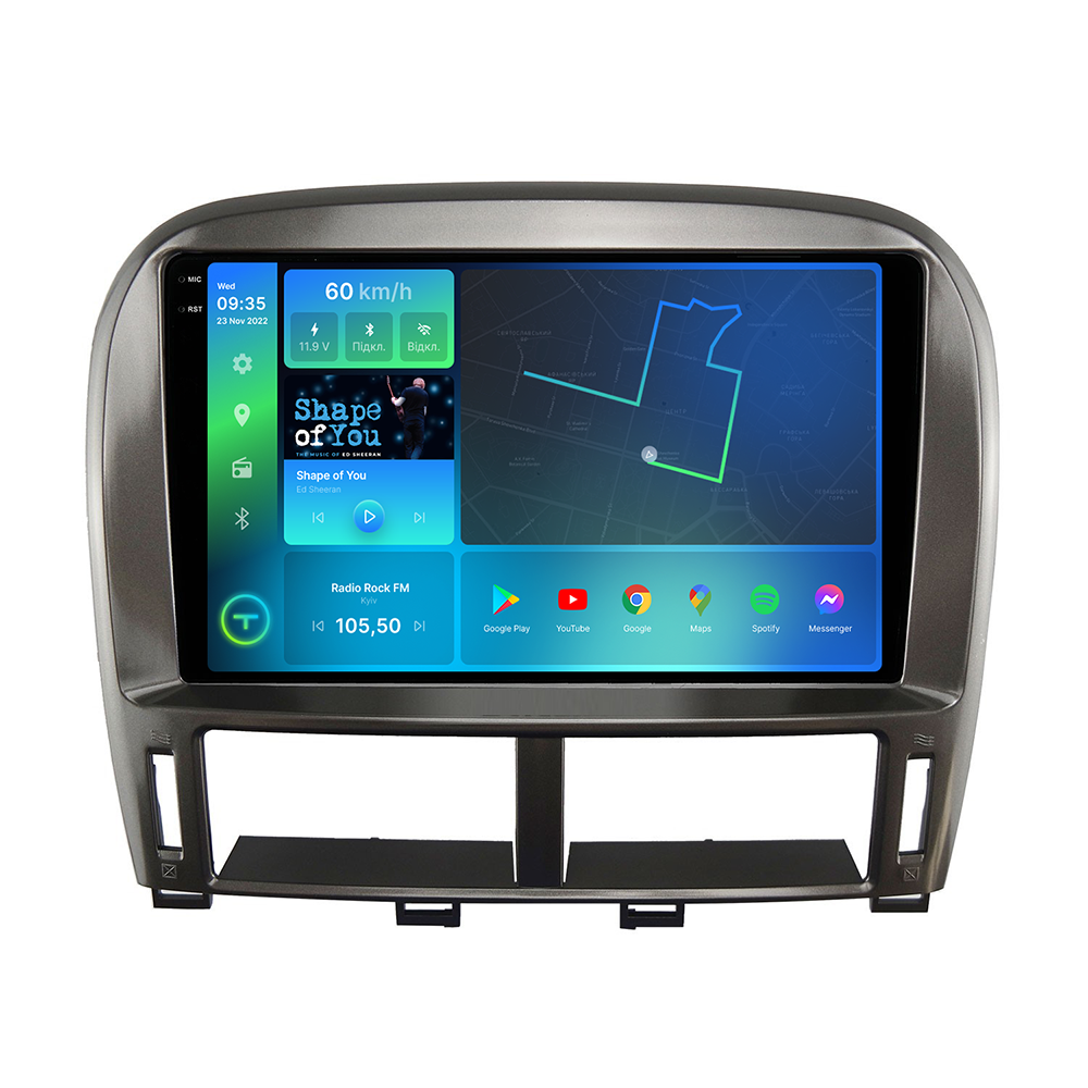Штатна магнітола Torssen 2K Lexus LS 01-06 F9232 4G Carplay DSP