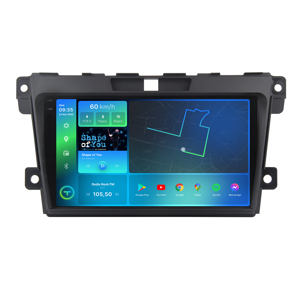 Штатна магнітола Torssen 2K Mazda CX7 07-15 Bose F9232 4G Carplay DSP