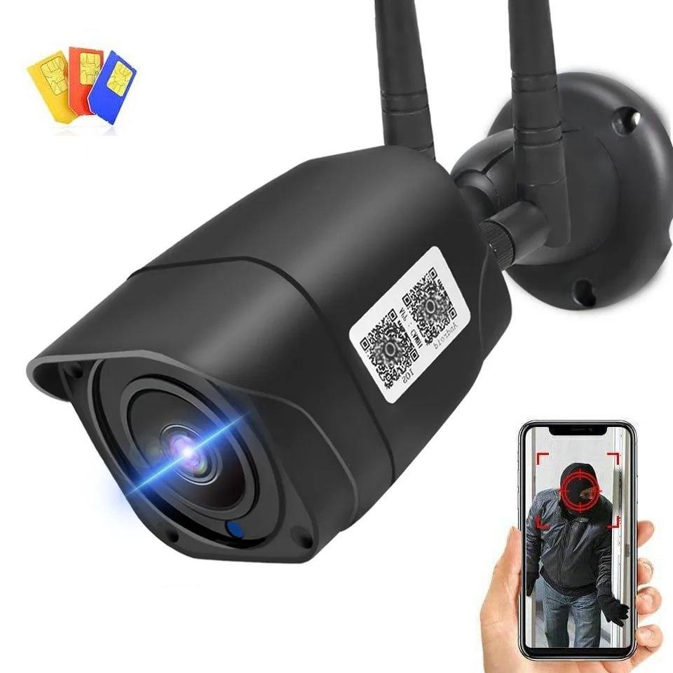 5-Мп металева вулична 3G/4G IP камера спостереження Zilnk Q58-5MP-BL-4G. CamHi