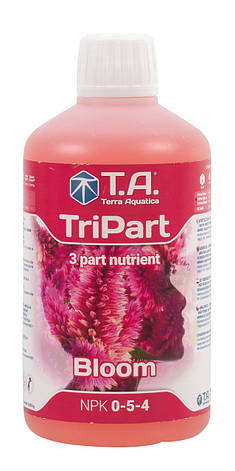 Добриво для гідропоніки Terra Aquatica Tripart Bloom (Flora Bloom GHE) 0.5л, фото 1