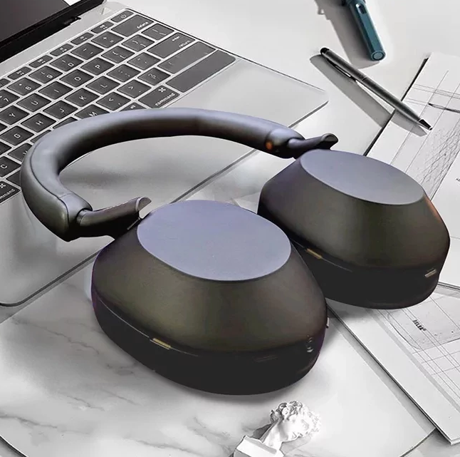Бездротові Bluetooth накладні навушники Wh-1000XM5 (Чорний)