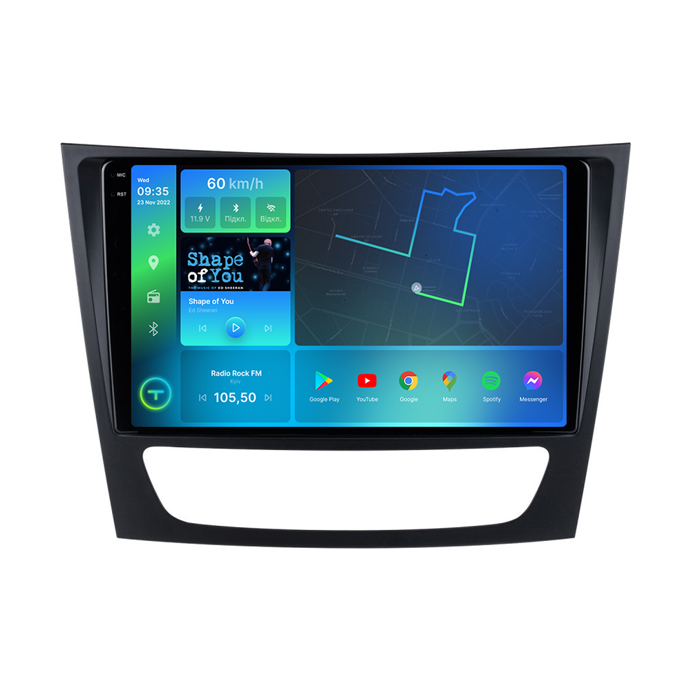 Штатна магнітола Torssen 2K Mercedes W211 F9232 4G Carplay DSP