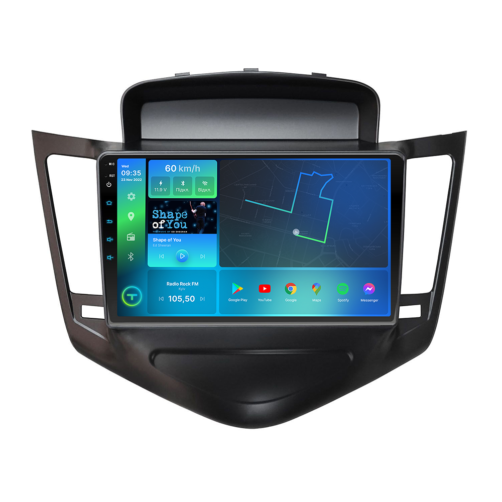 Штатна магнітола Torssen Chevrolet Cruze 11-16 Europe F9232 4G Carplay DSP