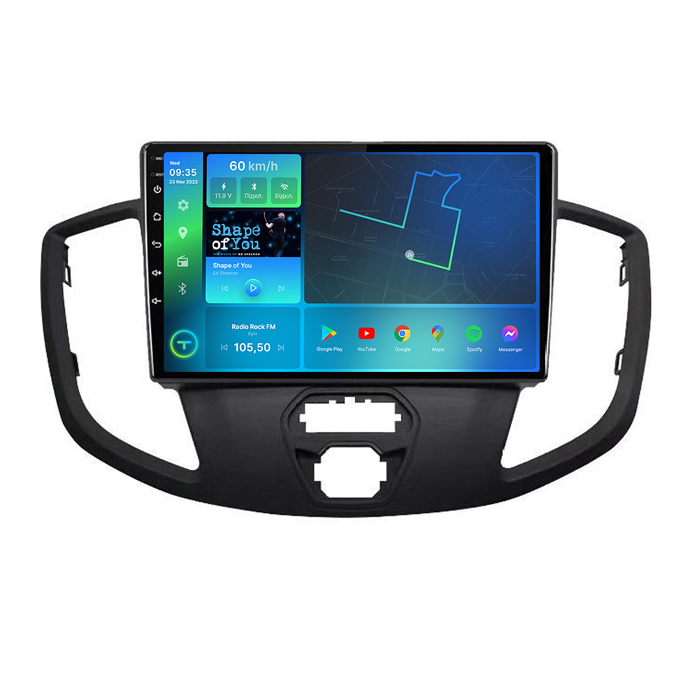Штатна магнітола Torssen Ford Transit 2021+ F96128 4G Carplay DSP
