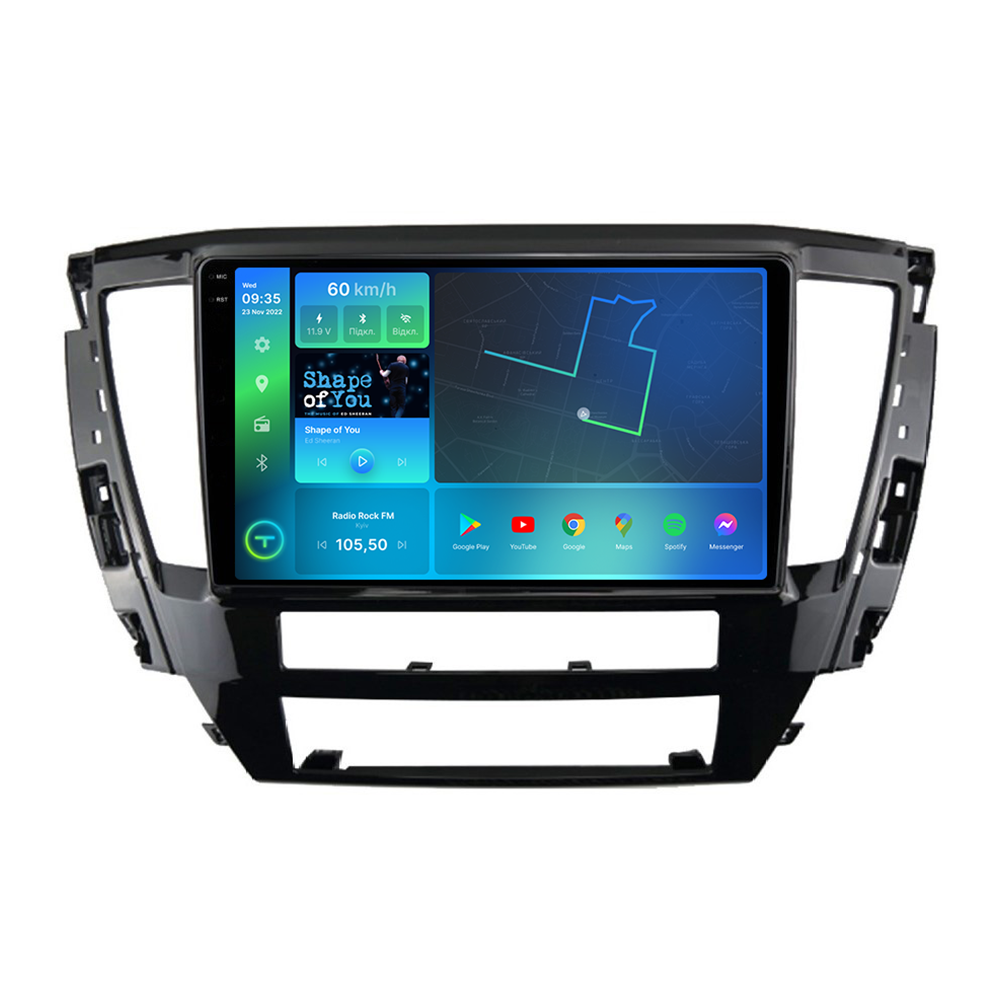 Штатна магнітола Torssen 2K Mitsubishi Pagero Sport 2020+ F9464 4G Carplay DSP