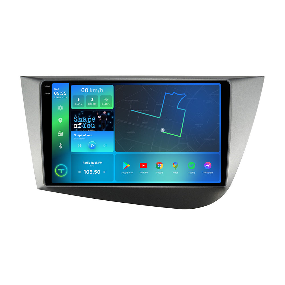 Штатна магнітола Torssen 2K Seat Leon 05-12 F9464 4G Carplay DSP