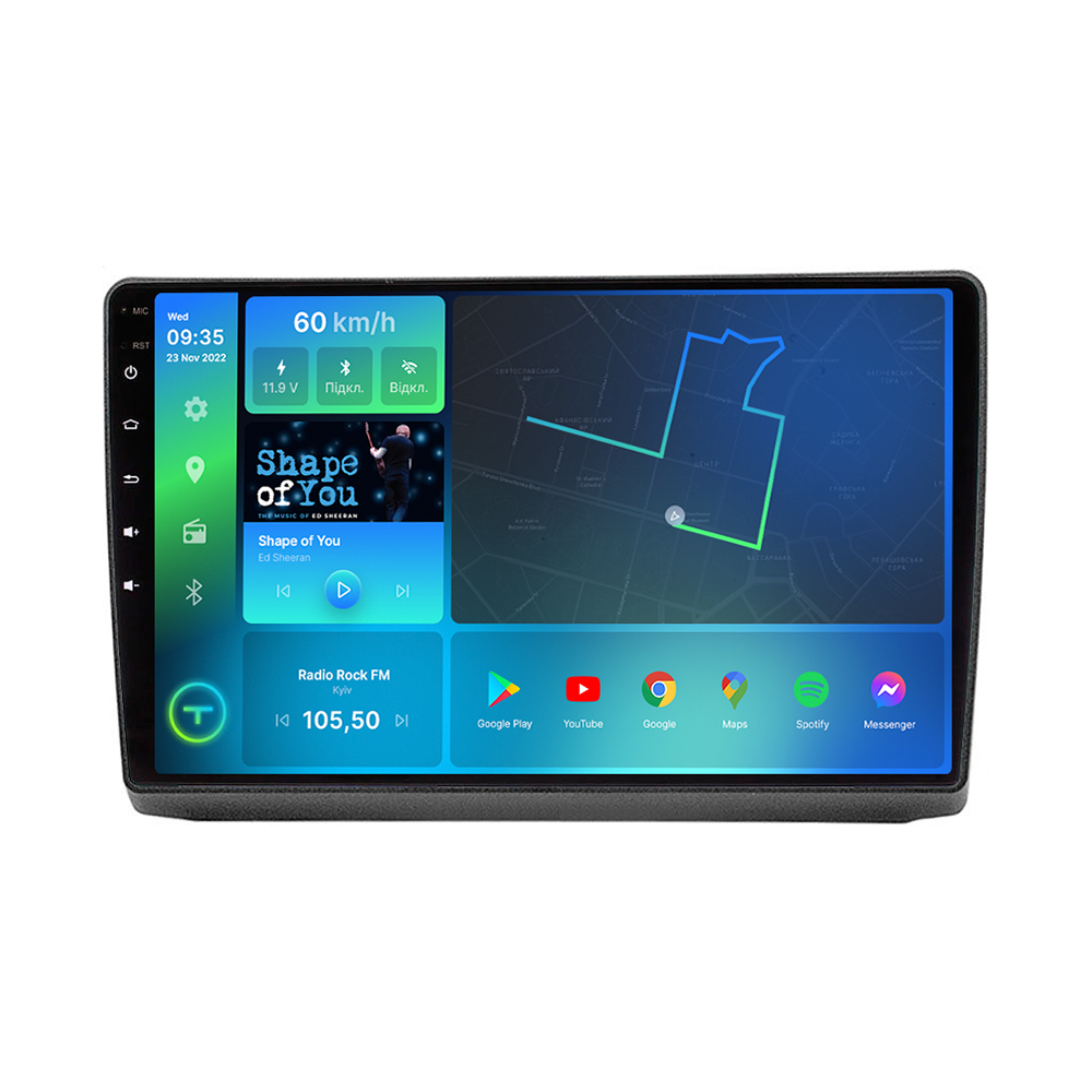 Штатна магнітола Torssen Renault Trafic, Opel Vivaro, Nissan Primastar 06-10 F106128 4G Carplay DSP