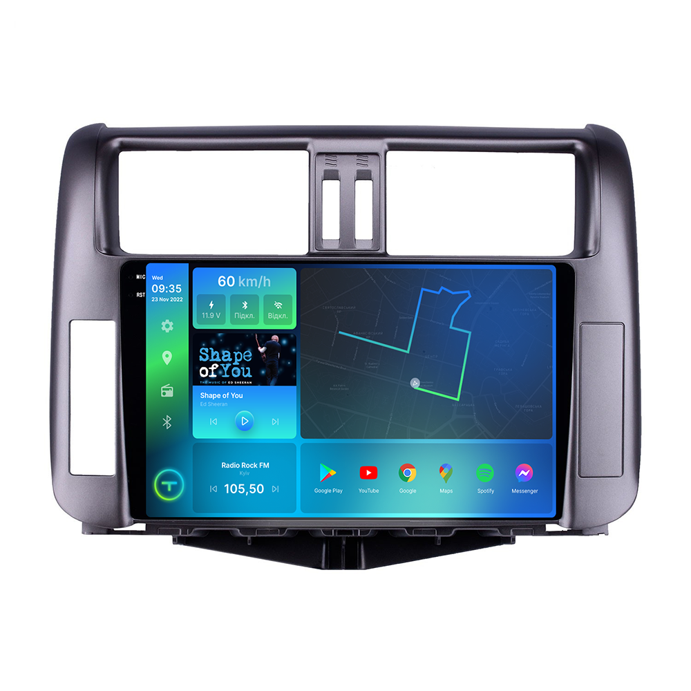 Штатна магнітола Torssen 2K Toyota Prado 150 2009-2013 F9232 4G Carplay DSP