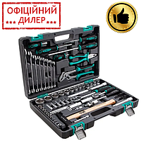 Профессиональный набор ручного инструмента Stels 14104 (76 шт, усиленный кейс) набор ключей для авто дома YLP