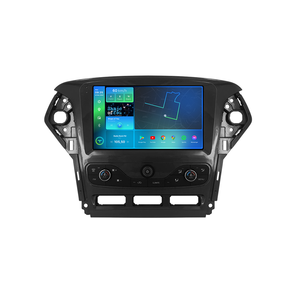 Штатна магнітола Torssen 2K Ford Mondeo 11-13 A/C climate black F106128 4G Carplay DSP