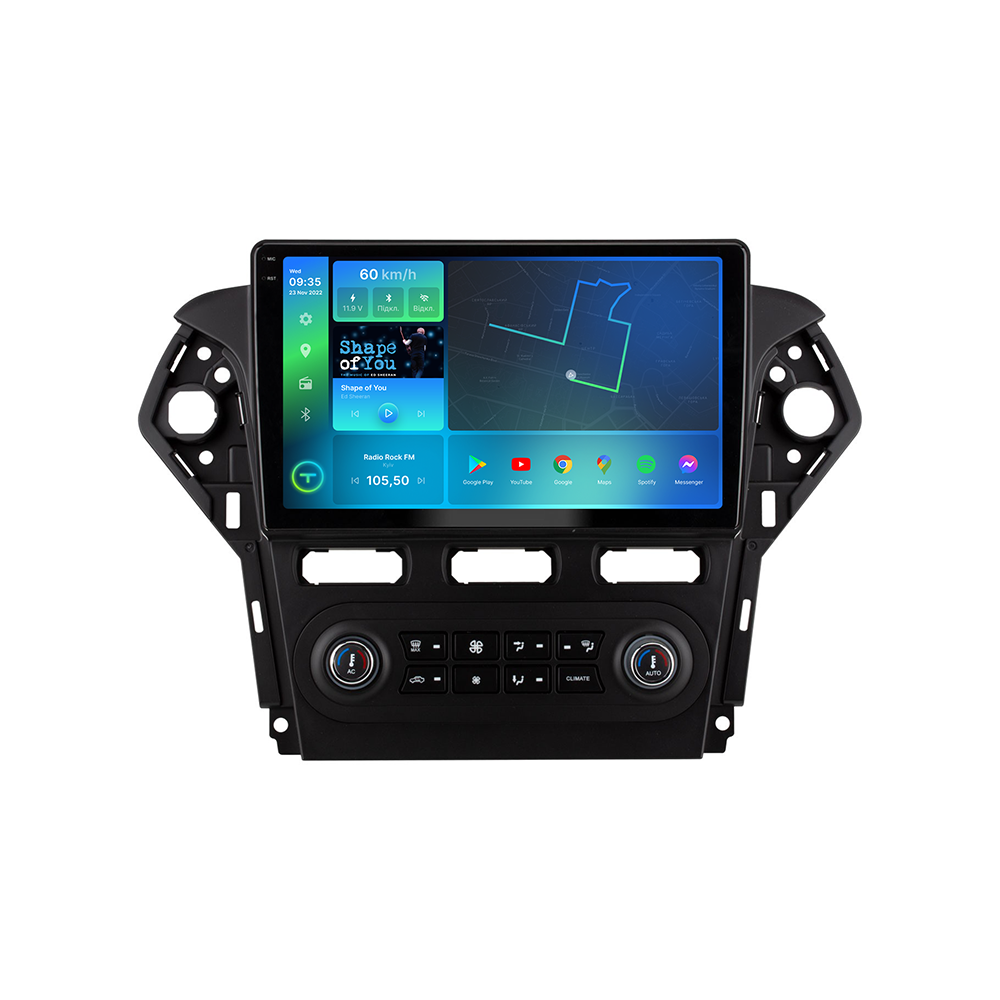Штатна магнітола Torssen 2K Ford Mondeo 11-13 climate black F10464 4G Carplay DSP