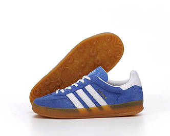 Чоловічі Кросівки Adidas Gazelle Indoor Blue 40-42-43-44-45