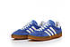Чоловічі Кросівки Adidas Gazelle Indoor Blue 40-42-43-44-45, фото 3