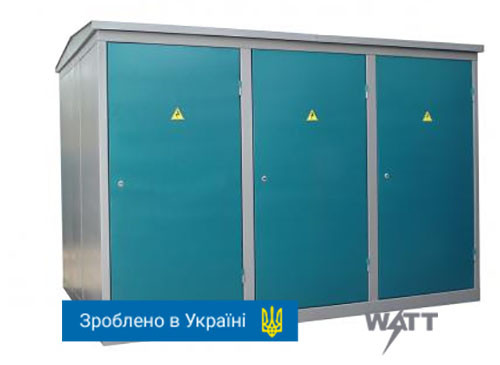 КТПП 25/6(10)/0,4-У1 Комплектна трансформаторна підстанція кіоскового типу прохідна з повітряним вводом