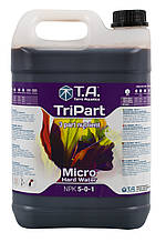 Добриво для гідропоніки Terra Aquatica Tripart Micro (Flora Micro GHE) Hard Water 5л