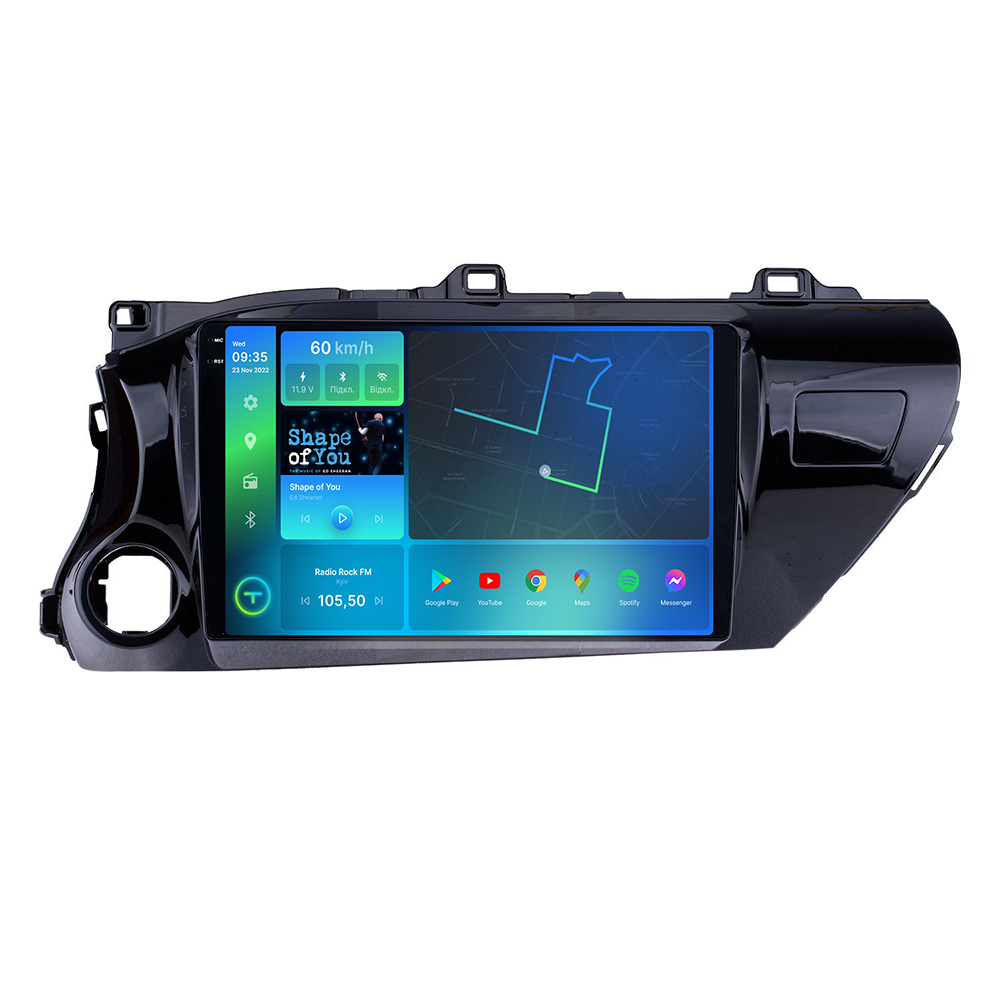 Штатна магнітола Torssen 2K Toyota Hilux 16 F10232 4G Carplay DSP