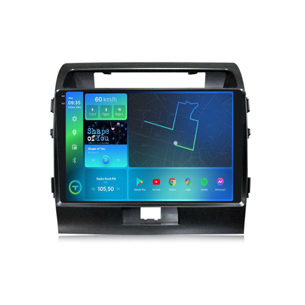 Штатна магнітола Torssen 2K Toyota LC200 2008+ F10232 4G Carplay DSP