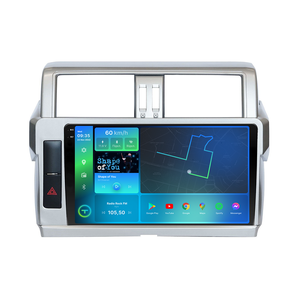 Штатна магнітола Torssen 2K Toyota Prado 150 2014+ 360 V1 F10232 4G Carplay DSP
