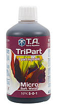 Добриво для гідропоніки Terra Aquatica Tripart Micro (Flora Micro GHE) Soft Water 0.5л