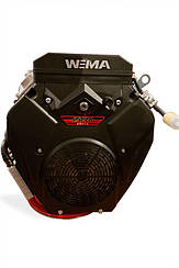 Двигун бензиновий WEIMA WM2V78F (2 цил., 20 л. с., вал шпонка)