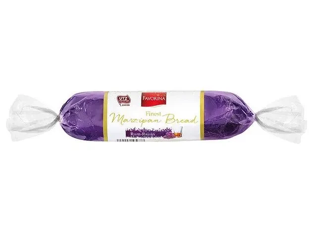 Марципан Favorina Marzipan ром і родзинками в шоколаді, 125 г.