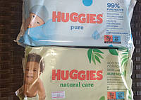 Дитячі серветки Huggies 56 штук