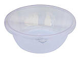 Миска пластикова 4.5 літра з прозорою кришкою Ø 28 см h=11 см (Dunya plastik), фото 2