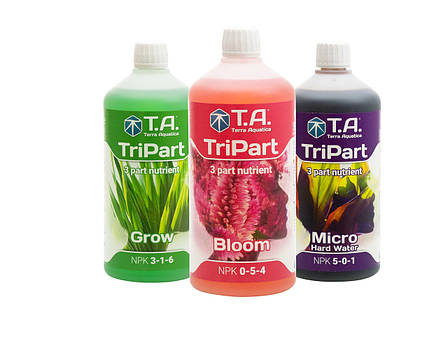 Гідропонне добриво Tripart Terra Aquatica (GHE) Soft Water по 1 л, фото 1