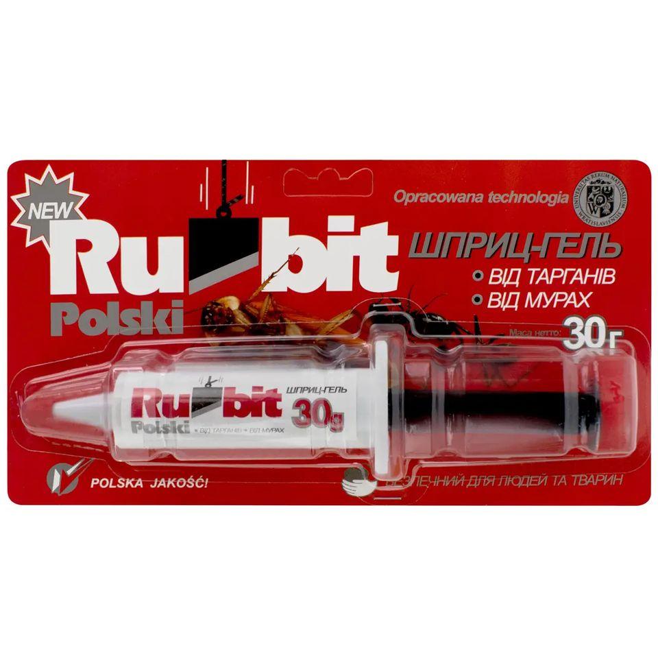 Гель від тарганів та мурах "Rubit Polski" 30г