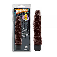 Коричневий мультишвидкісний вібратор Rude Vibrating Him, фото 2