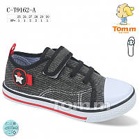 Детская обувь оптом. Детские кеды 2021 бренда Tom.m для мальчиков (рр. с 25 по 30)