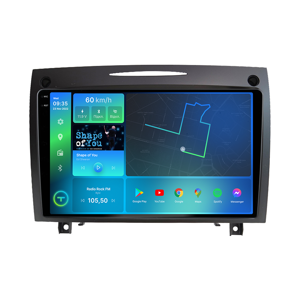 Штатна магнітола 2K Torssen Mercedes SLK 2006-2010 F9464 4G Carplay DSP