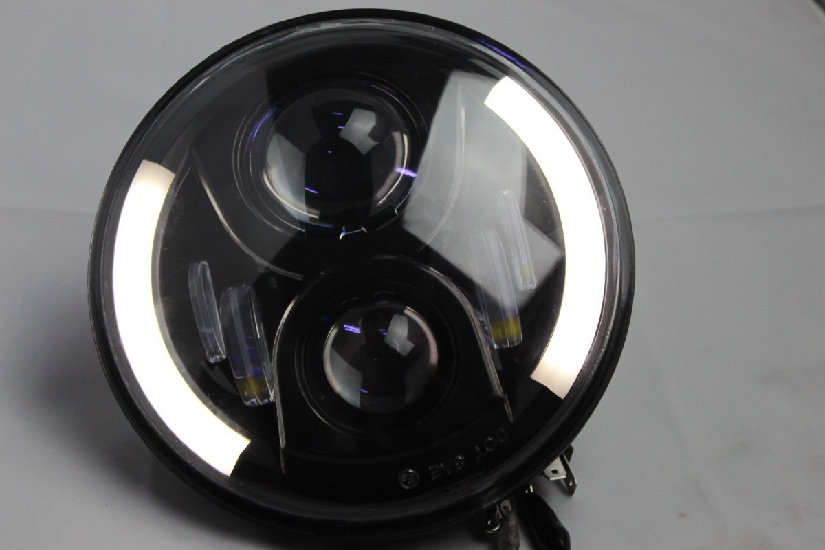 Светодиодная фара 70Вт Нива, УАЗ 469, ВАЗ 2101, 2121, FJ Cruiser, мотоцикл, мото 7 дюймов, фото 1