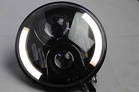 Светодиодная фара 70Вт Нива, УАЗ 469, ВАЗ 2101, 2121, FJ Cruiser, мотоцикл, мото 7 дюймов