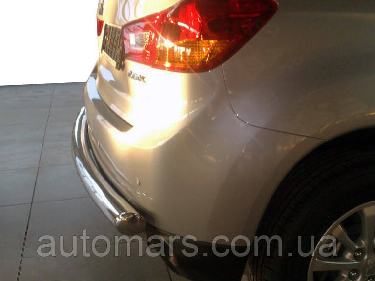 Задня дуга AK002 (нерж.) для Mitsubishi ASX 2010-2023 рр, фото 1
