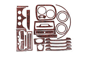 Накладки в салон Темне дерево для Chevrolet Aveo T200 2002-2008 рр