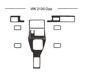 Накладки на панель для ІЖ 2126 1990-2005 рр