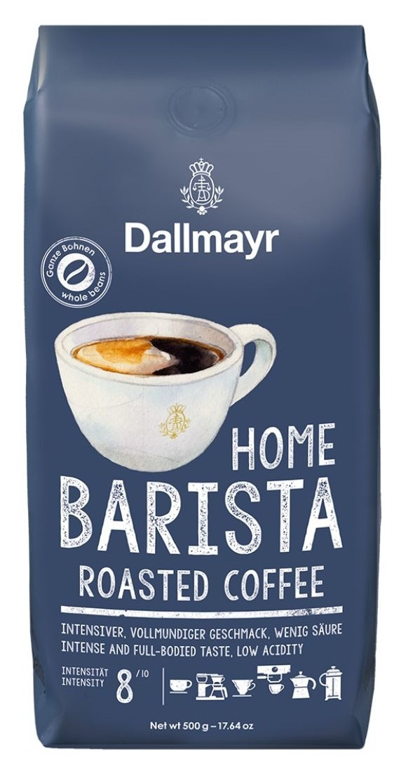 Кава Dallmayr Home Barista Roasted Coffee в зернах 500 г