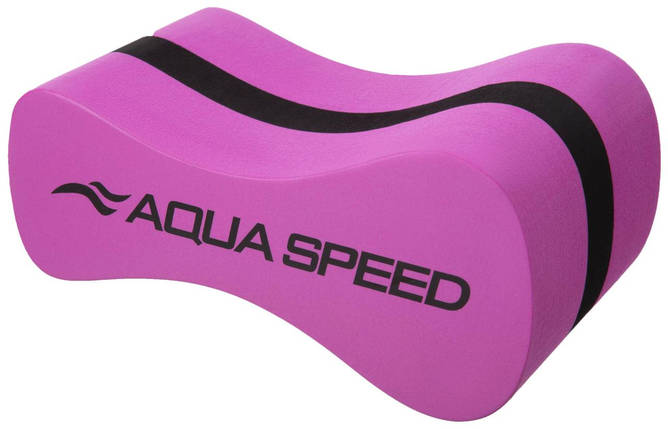 Колобашка для плавання Aqua Speed Wave Wave Pullbuoy рожева 22,5 x 8 x 10 см, фото 2