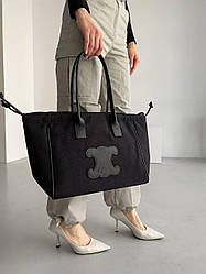 Жіноча сумка шоппер Селін чорна Celine Black Shopper