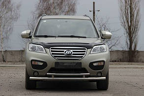 Передній захист ST014 (нерж) 60/42 мм для Lifan X60 2011- рр